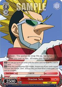 Oracion Seis (Racer) C waifu card — Weiss Schwarz